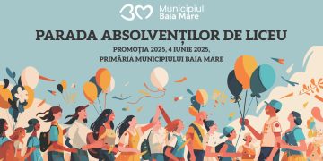Baia Mare organizează, în premieră, Parada Absolvenților de liceu – promoția 2025