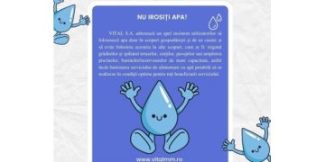 Atenție la consum! Irigatul grădinilor și spălatul teraselor, curţilor, pavajelor sau umplerea piscinelor, bazinelor/rezervoarelor de mare capacitate suprasolicită resursele de apă!