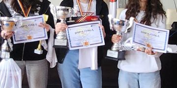 Sara Șunea, campioană națională la șah – performanță de top pentru CN „Vasile Lucaciu”