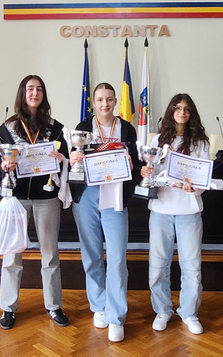 Sara Șunea, campioană națională la șah – performanță de top pentru CN „Vasile Lucaciu”