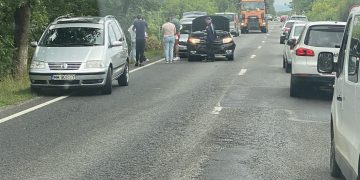 Accident rutier pe DN1C, în localitatea Cicârlău