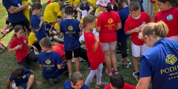 Voluntarii Maltezi, alături de copiii aflați în Tabăra Creștină „Curaj și Bucurie” de la Cupșeni