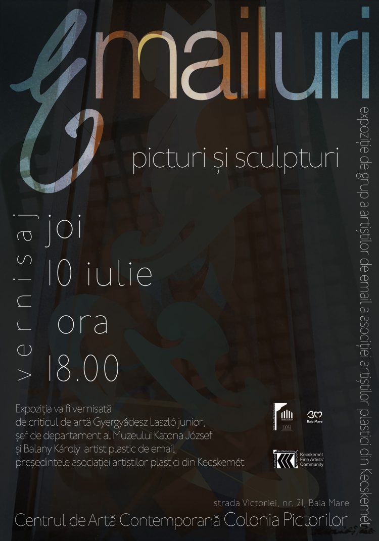 Kecskemét în Baia Mare: Expoziție de emailuri pe metal, picturi și sculpturi la Galeria Hollósy