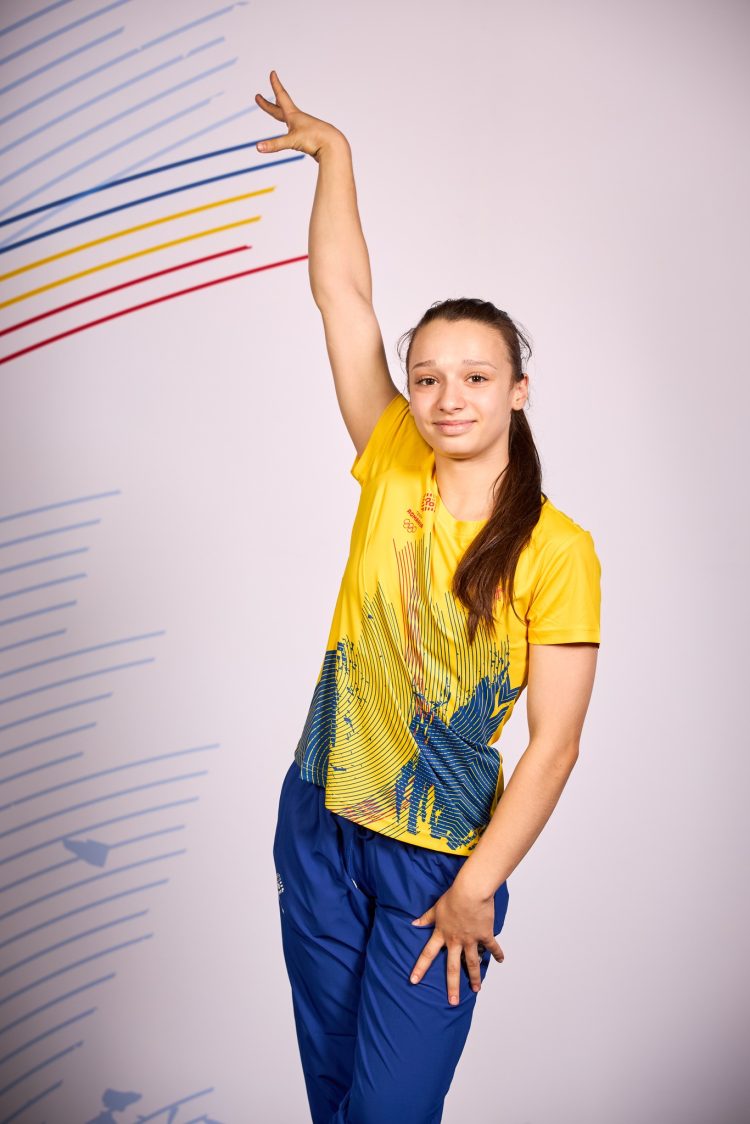 Alexia Blanaru va purta drapelul României la ceremonia de deschidere a FOTE Skopje 2025 de la Osijek