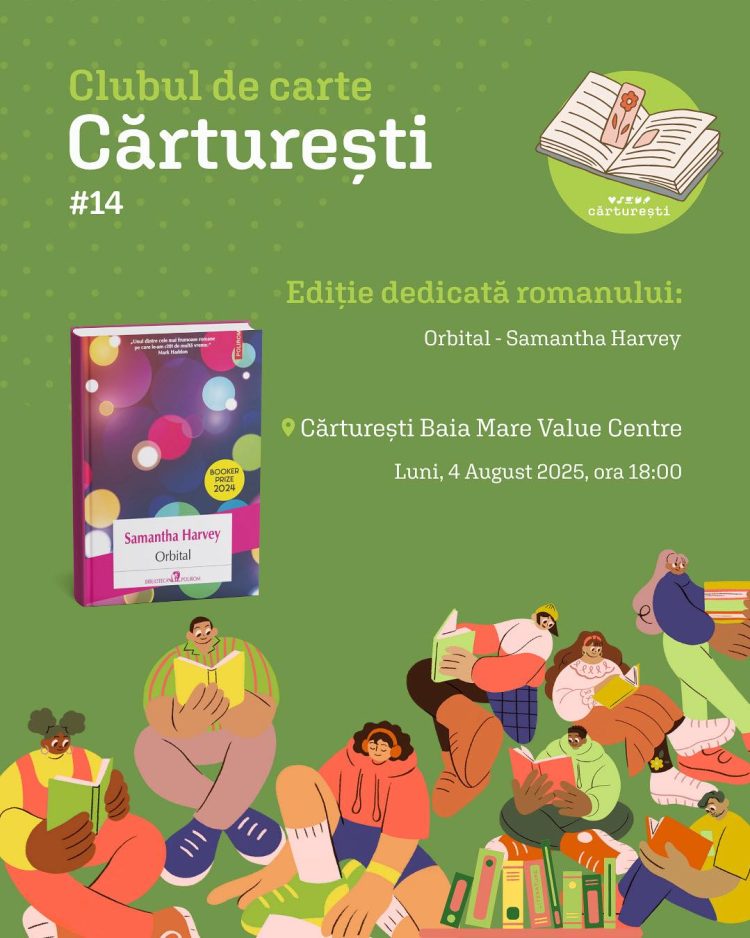Clubul de carte revine cu ediția a 14-a: lecturi care ne apropie și ne provoacă gândirea