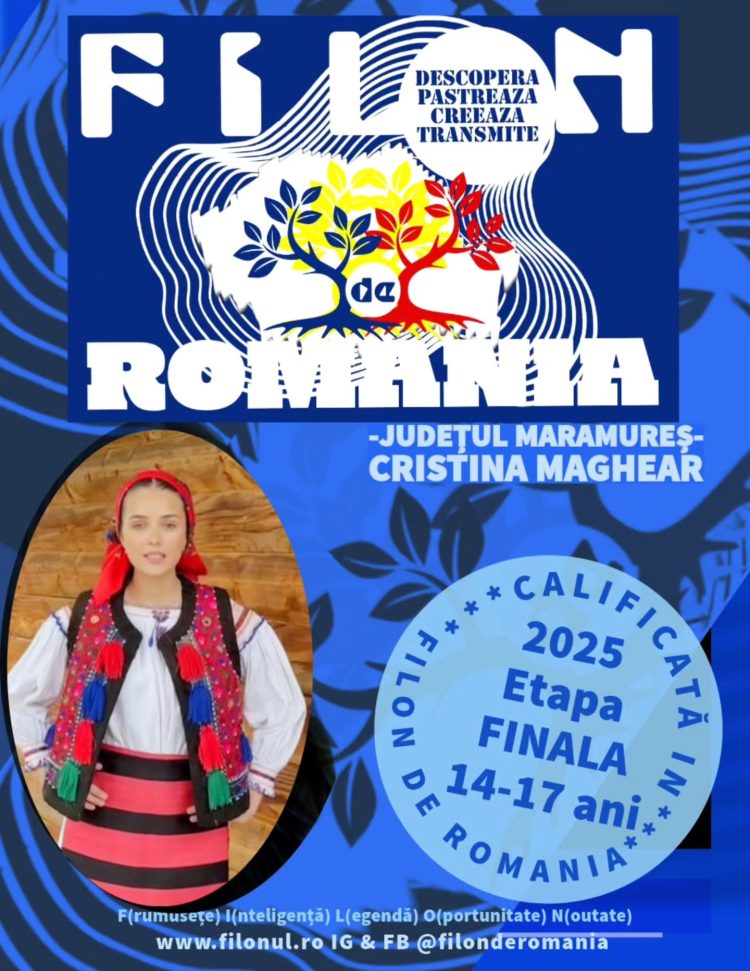 Cristina Maghear din Maramureș, calificată în finala „Filon de România” 2025!