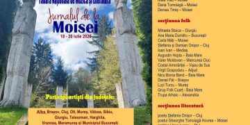Moisei devine capitala muzicii și literaturii între 18–20 iulie: „Jurnalul de la Moisei”, tabără națională cu artiști din toată țara
