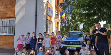 Curtea Secției 5 Poliție Rurală Ocna Șugatag transformată într-un loc al învățării