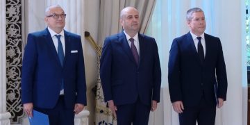 Trei noi judecători la Curtea Constituţională depun jurământul la Palatul Cotroceni