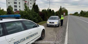 Bărbat cu permisul anulat, depistat de polițiștii de frontieră din Sarasău