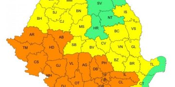 AVERTIZARE METEOROLOGICĂ COD GALBEN. Și vineri va fi caniculă în Maramureș