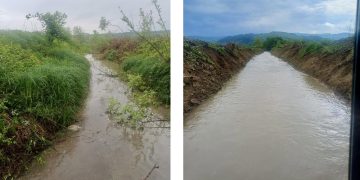 Au fost finalizate lucrările de întreținere pe râul Sarasău