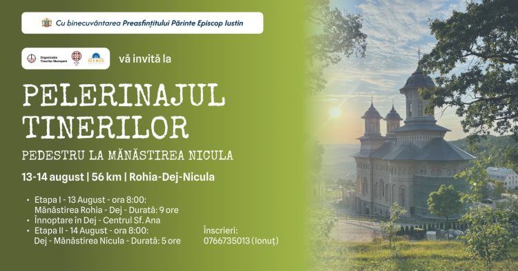 Prima ediție a Pelerinajului Tinerilor: de la Mănăstirea Rohia la Mănăstirea Nicula, pe urmele străbunilor