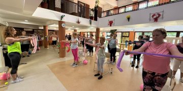 Sesiuni de gimnastică pentru senioarele centrelor Direcției de Asistență Socială