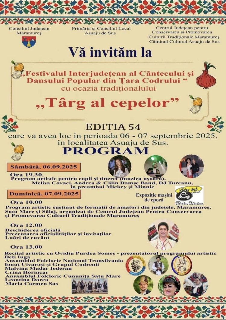 Târgul Cepelor de la Asuaju de Sus ajunge la ediția 54 – două zile de tradiții, folclor și spectacole