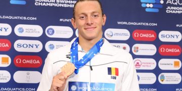 Robert Badea aduce României bronzul la Mondialele de înot U18 de la Otopeni