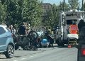 Motociclist implicat într-un grav accident la Cicârlău – foto