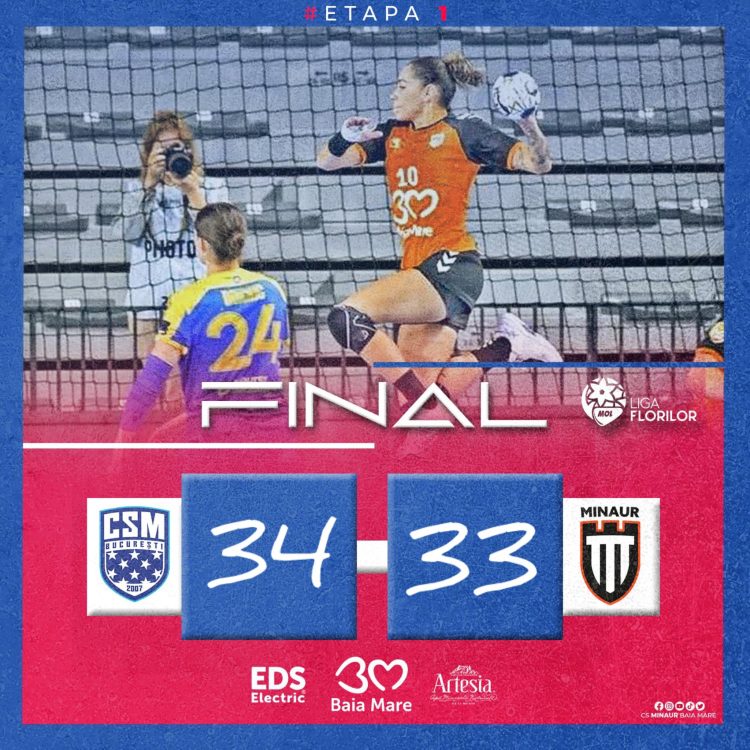 Fetele de la Minaur au ținut în șah echipa campioană, dar au pierdut pe final