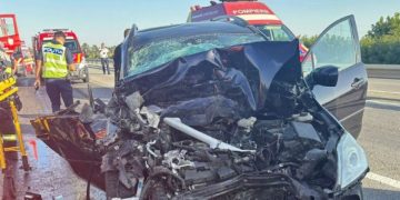Plan Roşu de Intervenţie, după ce două autoturisme s-au ciocnit pe A1
