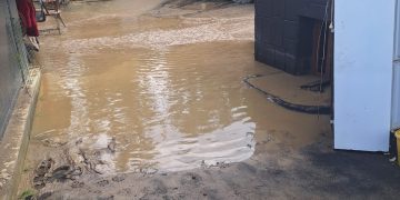 Viitură puternică la Sighetu Marmației: gospodării afectate în câteva minute