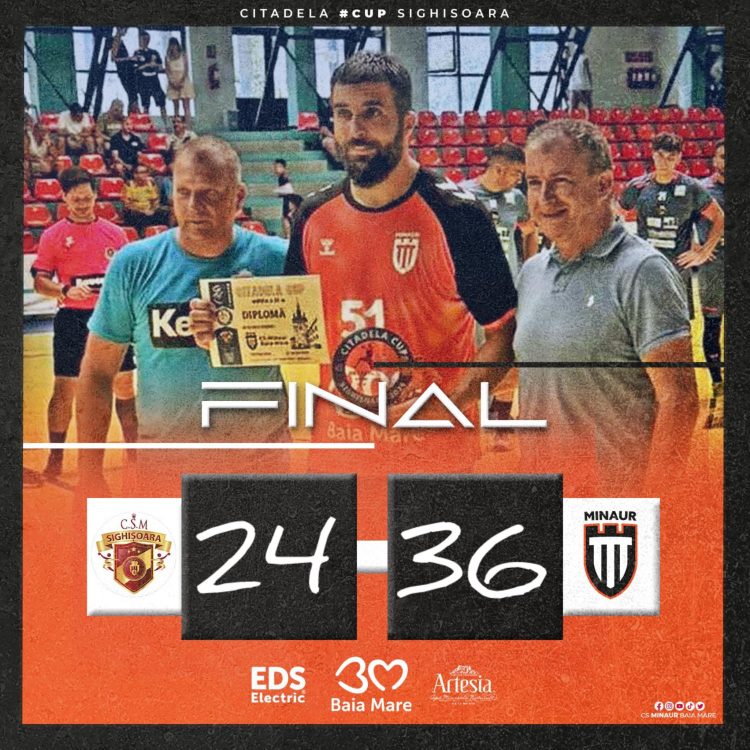 Minaur câștigă ambele jocuri ale turneului de la Sighișoara