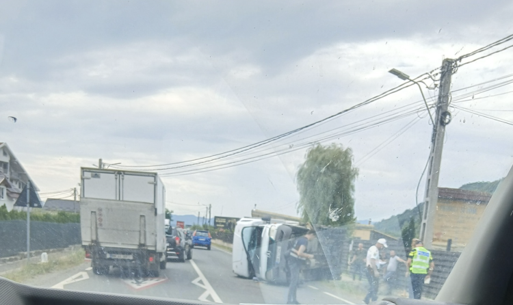 Accident rutier la Vadu Izei, Maramureș – trafic blocat pe DN18