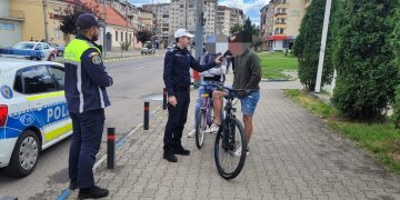 607 sancţiuni contravenţionale aplicate pietonilor, bicicliştilor şi conducătorilor de trotinete electrice