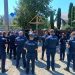 Troiţă în memoria celor doi tineri poliţişti care au murit, în urmă cu un an, într-un accident rutier la Târgu Lăpuş