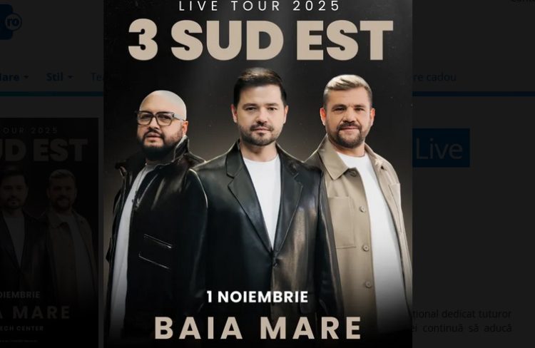 Baia Mare: 3 Sud Est – Live Tour 2025