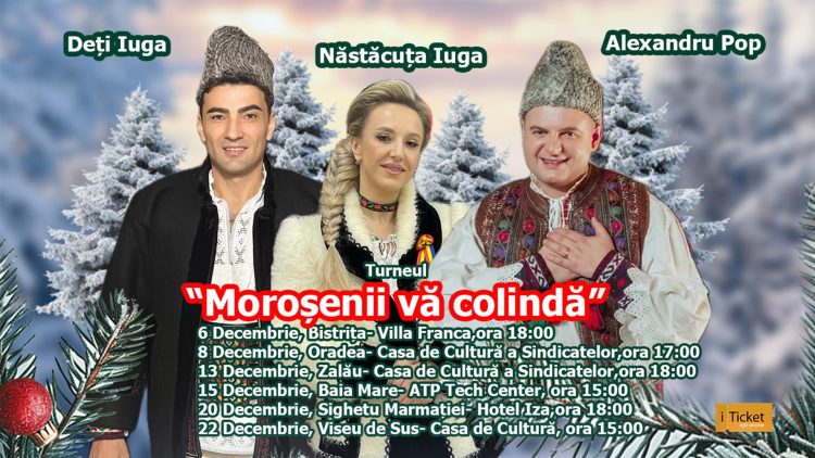 Turneul „Moroșenii vă colindă” ajunge în marile orașe din România