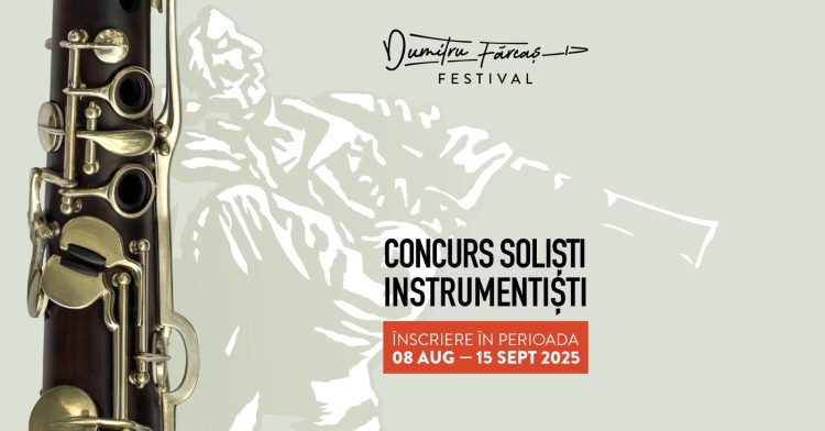 Înscrieri deschise până pe 15 septembrie pentru Concursul „Dumitru Fărcaș”!