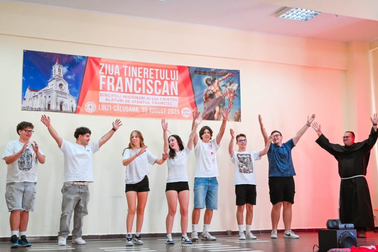 Tinerii Bisericii romano-catolice a Ordinului Franciscan Baia Mare, zile de comuniune și har la cea de-a III-a ediție a Zilei Tineretului Franciscan