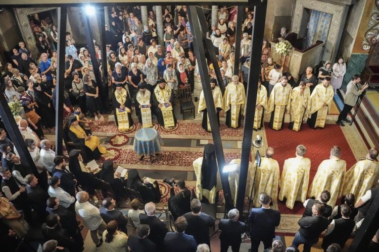 Slujba de ipopsifiere a Arhimandritului Samuel Cristea, Episcopul-vicar ales al Arhiepiscopiei Vadului, Feleacului și Clujului