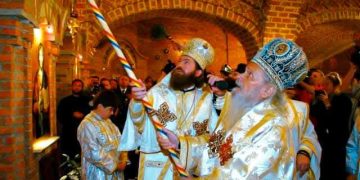 Se împlinesc 22 de ani de la târnosirea demisolului Catedralei Episcopale „Sfânta Treime”