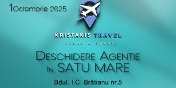 Kristakis Travel se extinde: agenție nouă în Satu Mare!