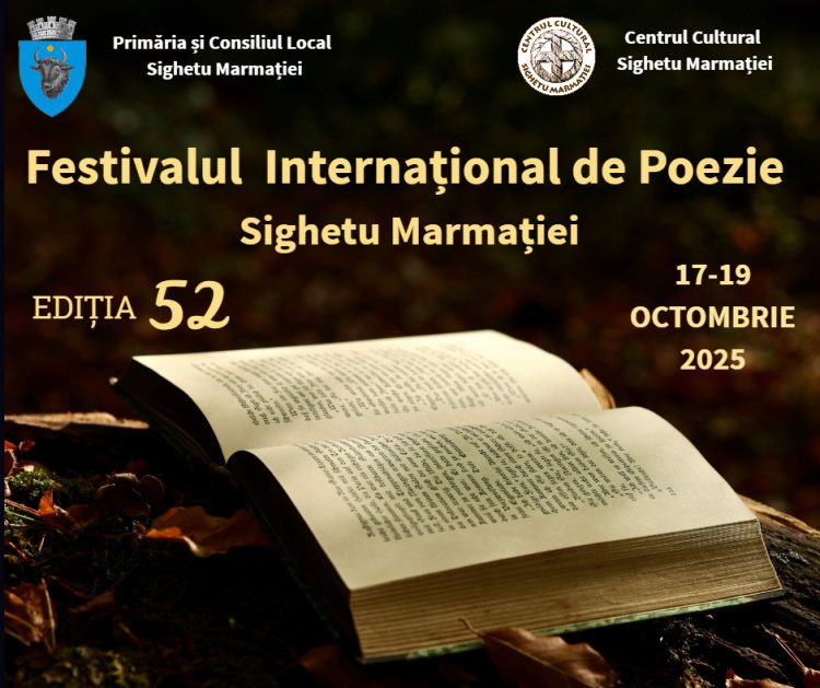 Festivalul Internațional de Poezie de la Sighetu Marmației – Ediția a 52-a