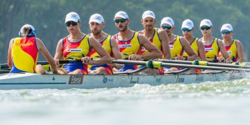 România scrie istorie la Campionatul Mondial de Canotaj – Medalie de aur în premieră la 8+1 mixt