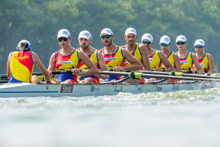 România scrie istorie la Campionatul Mondial de Canotaj – Medalie de aur în premieră la 8+1 mixt