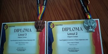 Profesorul Grigore Coman, dublu medaliat la Cupa României