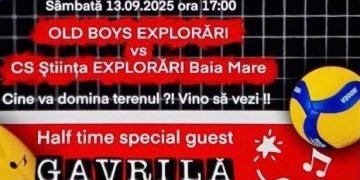 Volei. Memorialul „Sorin Pop”. Meciul generațiilor Știința Explorări – Old Boys Explorări