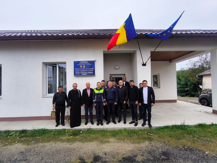 Polițiștii din Cupșeni au un nou sediu