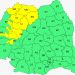 COD GALBEN. Averse cu descărcări electrice începând cu noaptea de miercuri spre joi
