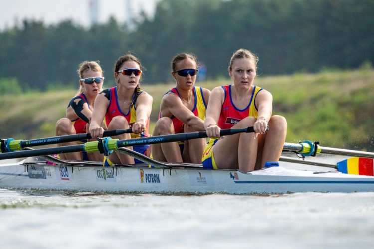 România a încheiat Campionatele Europene U23 de canotaj în fruntea clasamentului pe medalii, cu 9 distincții