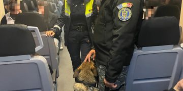 80 de elevi legitimați în trenurile de călători și ghiozdane mirosite de Nyx și Gam