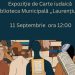Expoziție de carte iudaică, „Poporul cărții”, la Biblioteca „Laurențiu Ulici” din Sighetu Marmației