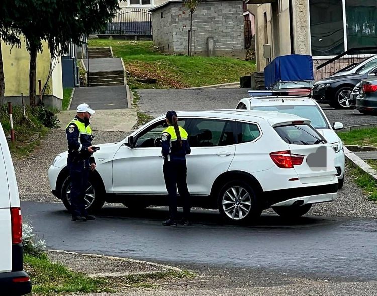 Blocada în Baia Sprie: 95 de persoane legitimate, 40 de autovehicule verificate și sancțiuni contravenționale de peste 45.000 de lei