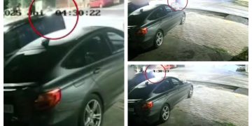 Momentul în care șoferița beată și cu permisul anulat a ucis un bărbat cu bolidul și a fugit de la fața locului