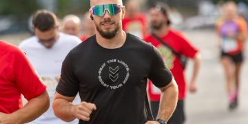 Plutonier Stark Christian din cadrul Jandarmeria Maramureș,  locul I la Half Marathon 2025