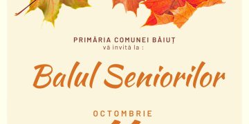 Balul Seniorilor, eveniment dedicat vârstnicilor din Băiuț, are loc sâmbătă, 11 octombrie