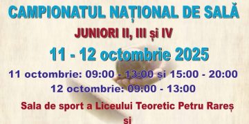 Târgu Lăpuș găzduiește Campionatul Național de Oină în sală pentru juniori